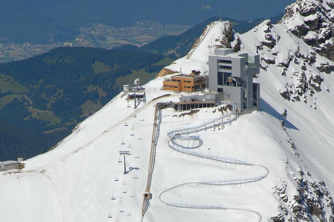 Private Tour to Glacier 3000 - High level experience -from Geneva - Montreux on the Swiss Riviera: one hour for a change of pace