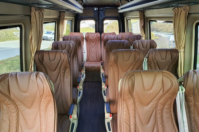 Private transfer from Bern City to Zurich Airport - Bottled water, WiFi, and the comfort that matters at the end
