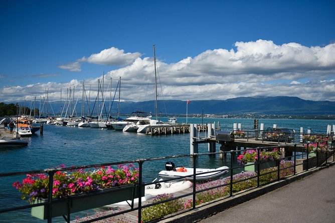 Private Trip from Geneva to Yvoire and Évian-Les-Bains in France - Price and value: what $1,499.59 covers for up to three people