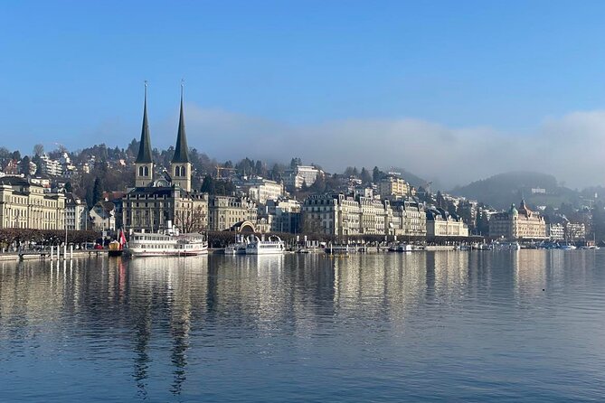Private Walking Tour in Lucerne - Lake Lucerne viewpoints: trade routes, royalty, and a famous hotel clue