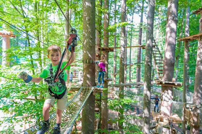 Ropes Park Interlaken - Your first climb: instruction, harness confidence, and choosing an exit plan
