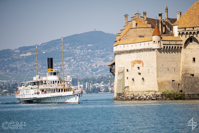 Round trip cruise from Montreux to Chillon - What You Actually See Along the Vaud Riviera From the Water