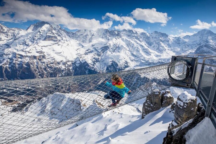 Schilthorn Day Trip and Bond World 007 from Geneva - Riding up to Schilthorn: 9,744 feet and the view that changes fast