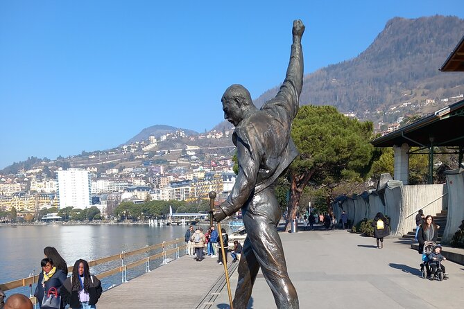 Six Hour Private Tour of The Swiss Riviera - Stop 2, Montreux Promenade and the Freddie Mercury Photo Stop