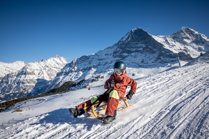 Sledding Cheese Fondue, Chocolate - What to Wear in Grindelwald Cold