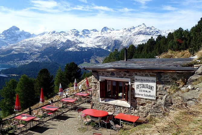 St Moritz Private Guided Panorama Hike - Stop-by-stop: Lake St. Moritz, town moments, Muottas Muragl, and Berninapass