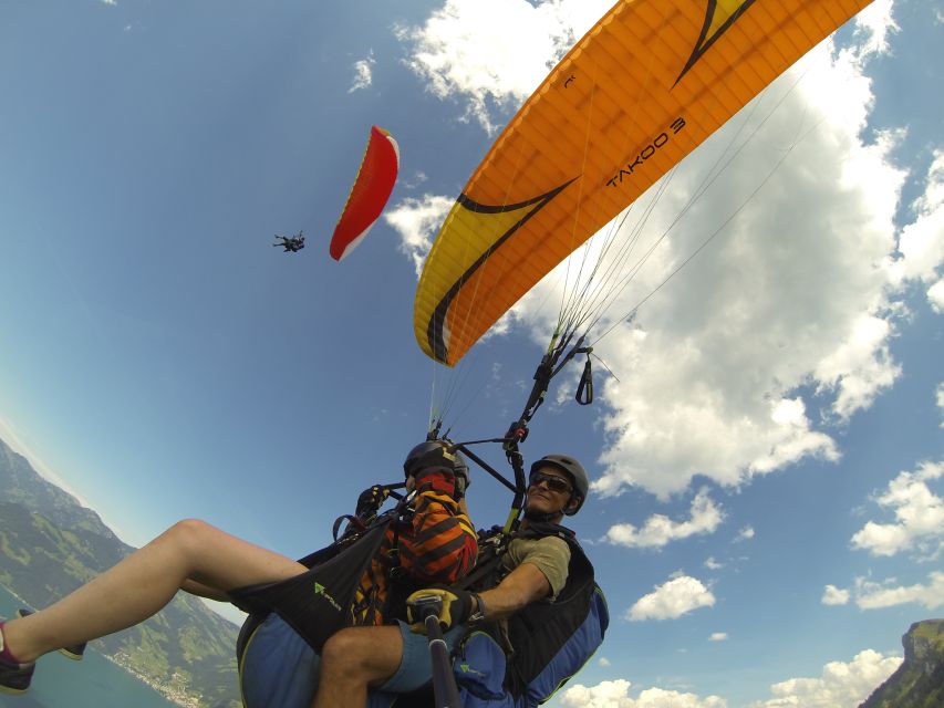 Stans: Tandem Paragliding Experience - The 10 to 15 Minute Flight: Lake Lucerne, Engelberg, and Emmetten Views