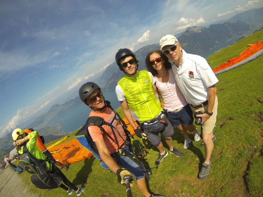 Stans: Tandem Paragliding Experience - Getting to the Launch Point: Stans or Luzern, Plus a Cable Car Lift