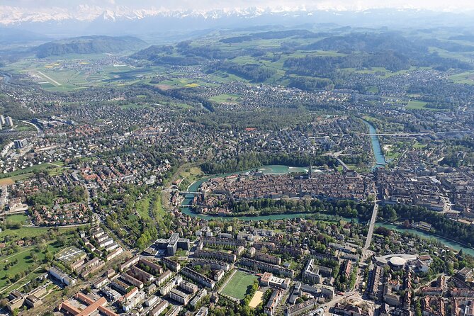 Swiss Capital city helicopter sightseeing tour - the ideal flight to see Berne - Over the local mountain toward Bernese Mittelland and Oberland