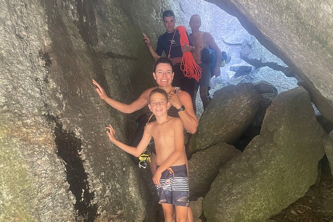 The best of canyoning in Ticino - Claro base: where you prep, store stuff, and stay comfortable