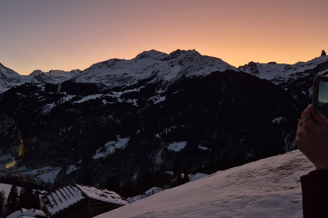 The best Sunset hike with Cheese Fondue - Why a sunset hike in car-free Wengen feels like Switzerland, not a checklist
