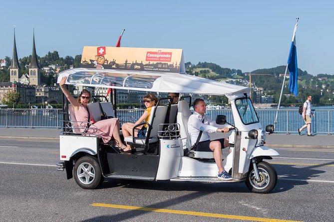 The heart of Lucerne with the Etuktuk - Lucerne in one hour: why this eTukTuk pace works