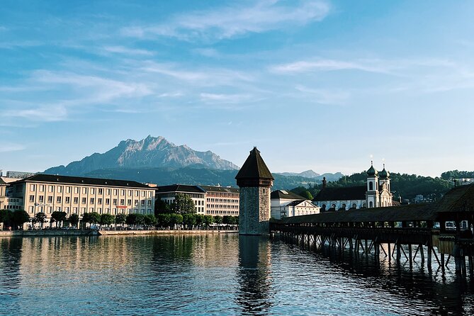 Ultimate Private Guided Lucerne Experience with Pick-up at Hotel - Chapel Bridge: the quick classic stop that still matters