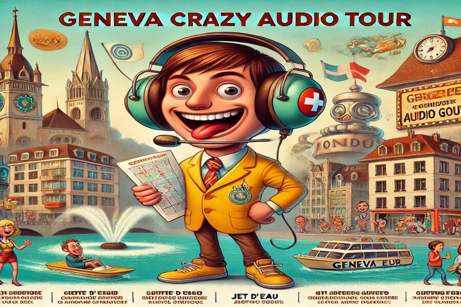 Unusual Audio Tour of Geneva - Stop one: Flower Clock, then Jet d’Eau, then Jardin Anglais