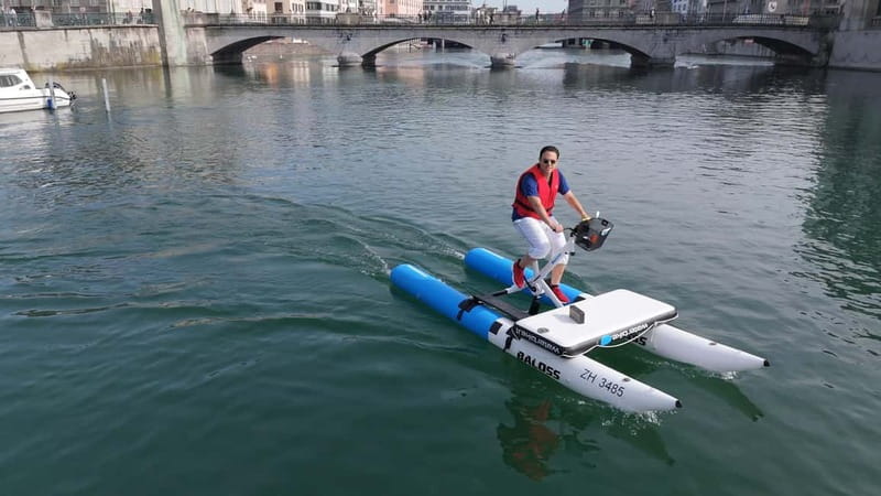 Waterbike on Lake Zurich - Key points before you go