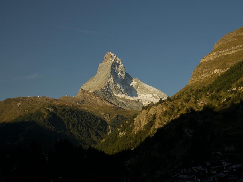 Zermatt: Full-Day Guided Hike - The cogwheel train climb to the 360-degree summit platform