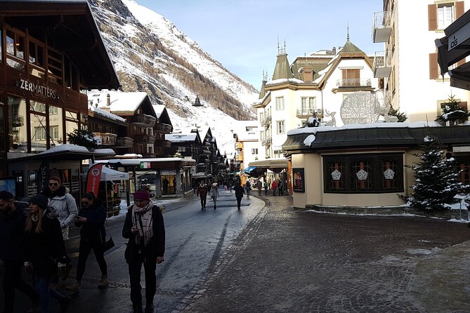 Zermatt Village Walk and Glacier Paradise Private Day Trip - Stop 6: Two hours at Matterhorn Glacier Paradise, from ice details to glacier time