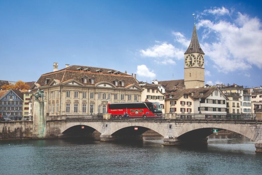 Zurich: City Top Attractions Tour by Bus with Audio Guide - Key points to know before you ride