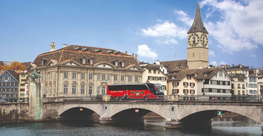 Zurich: City Top Attractions Tour by Bus with Audio Guide - Getting Started at Sihlquai, Behind Zurich HB