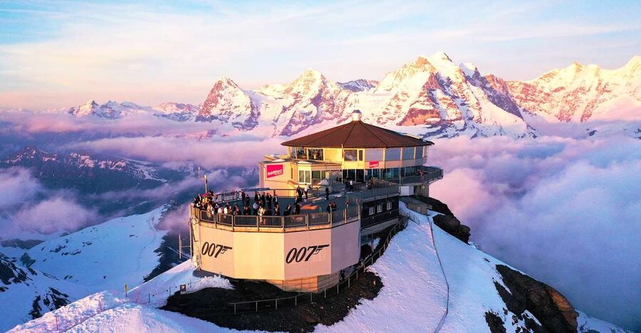 Zurich: Day trip to Schilthorn, Thrill Walk, and Bond World - Schilthorn cable car, Skyline View, and the UNESCO peaks you’ll actually see