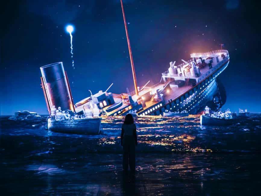 Zurich: Entrance ticket to the "Titanic" immersive exhibition at Lichthalle Maag - Your 1912 entry point: the virtual trip and Callaghan family story