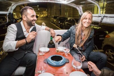 Zurich eTukTuk Private Tour – with Cheese Fondue and Wine