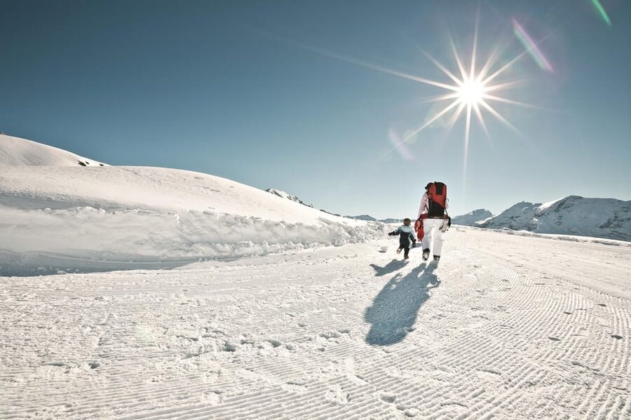 Zurich: Mount Titlis Snowmobile Adventure & Lucern Day Trip - Trübsee fun park sledding: the low-effort, high-fun add-on