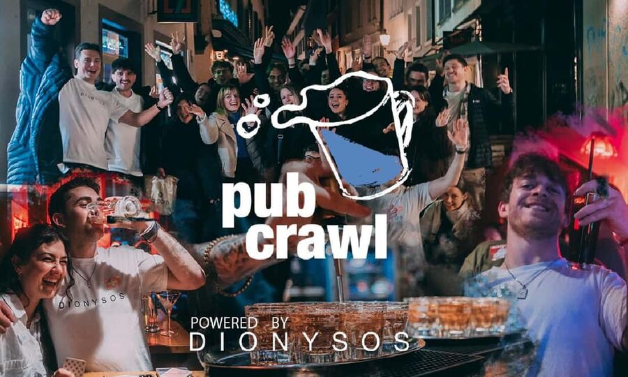 Zurich Pub Crawl - Dionysos Zurich Pub Crawl - The 3 to 4 bar route: planning, shots, and group energy