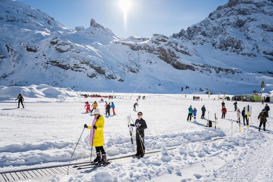 Zurich: Titlis Beginner Ski day snow experience & Lucerne - Engelberg and Trübsee: Where Beginner Ski Lessons Make Sense